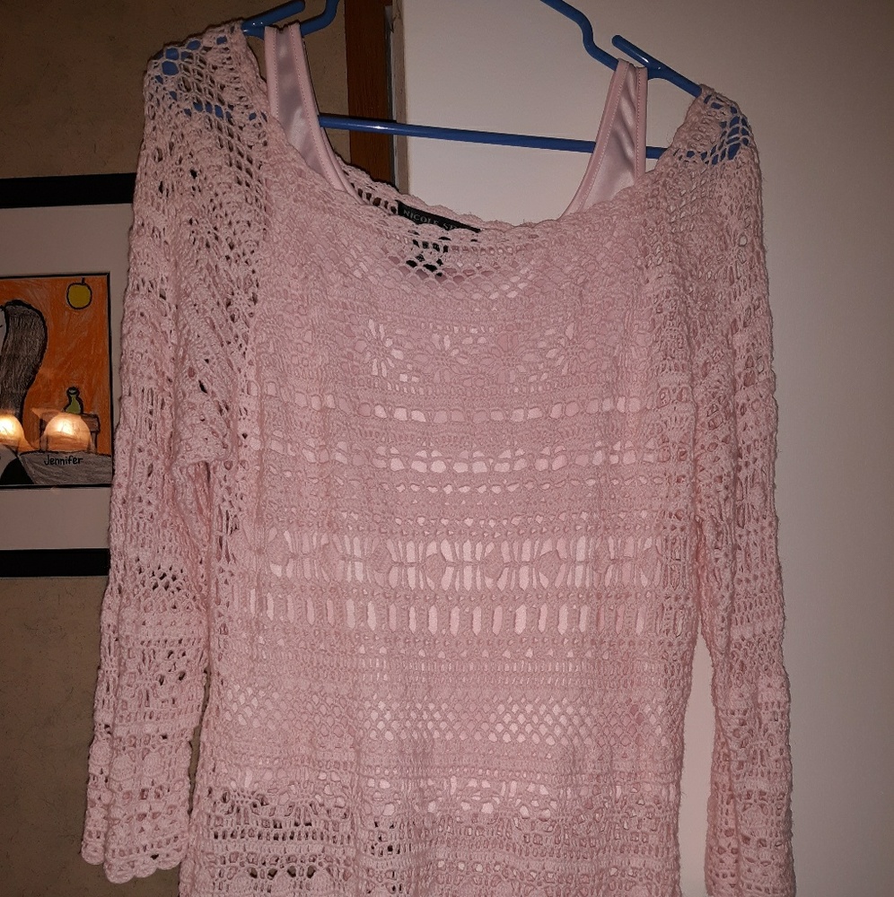 Sweater with tank top